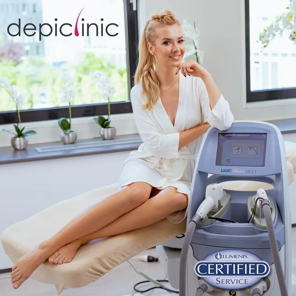 Original Lumenis LightSheer Duet diode laser at Depiclinic Warsaw